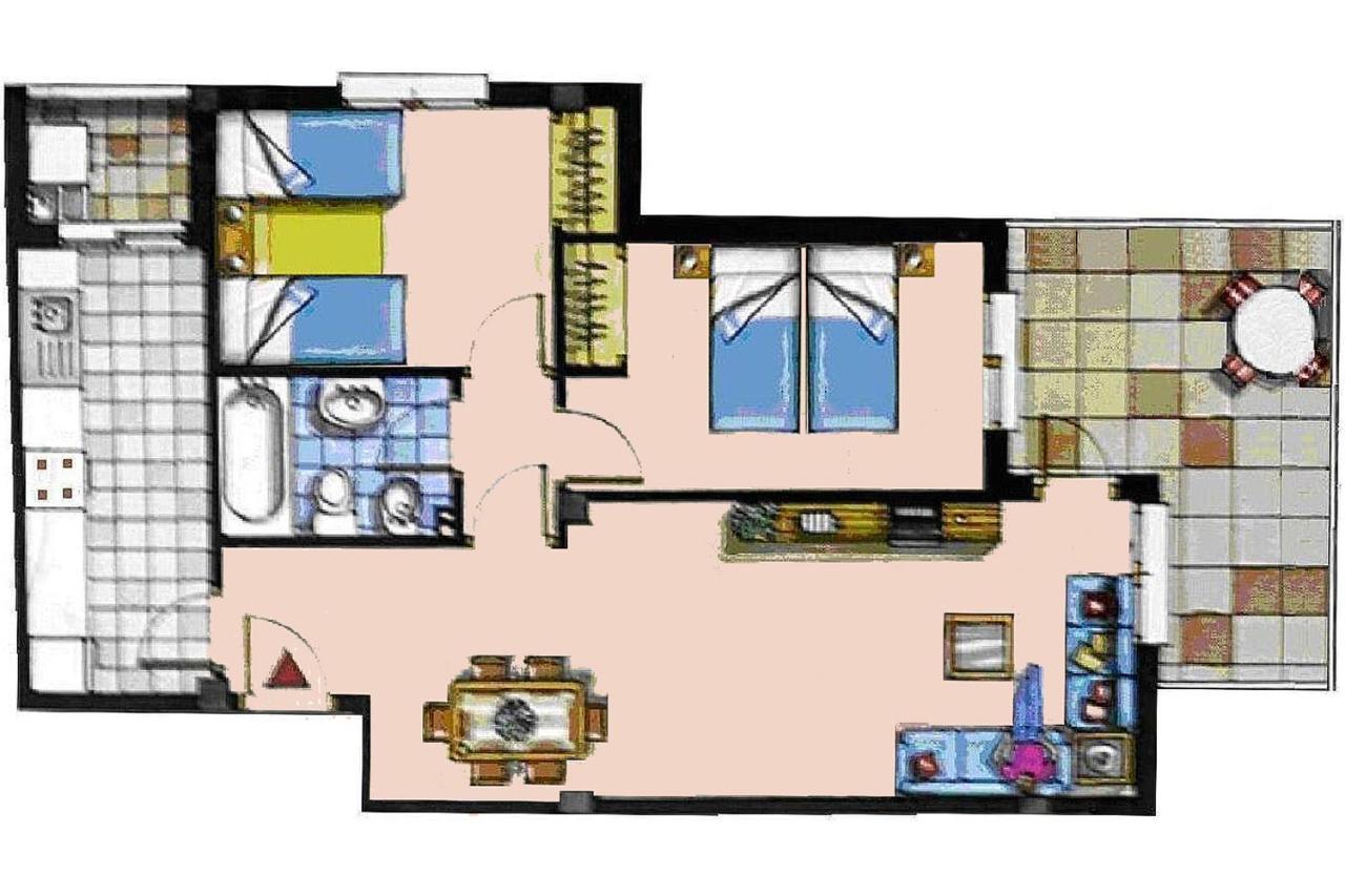 Апартаменти Casa 2 Mares Ла-Манга-дель-Мар-Менор Екстер'єр фото